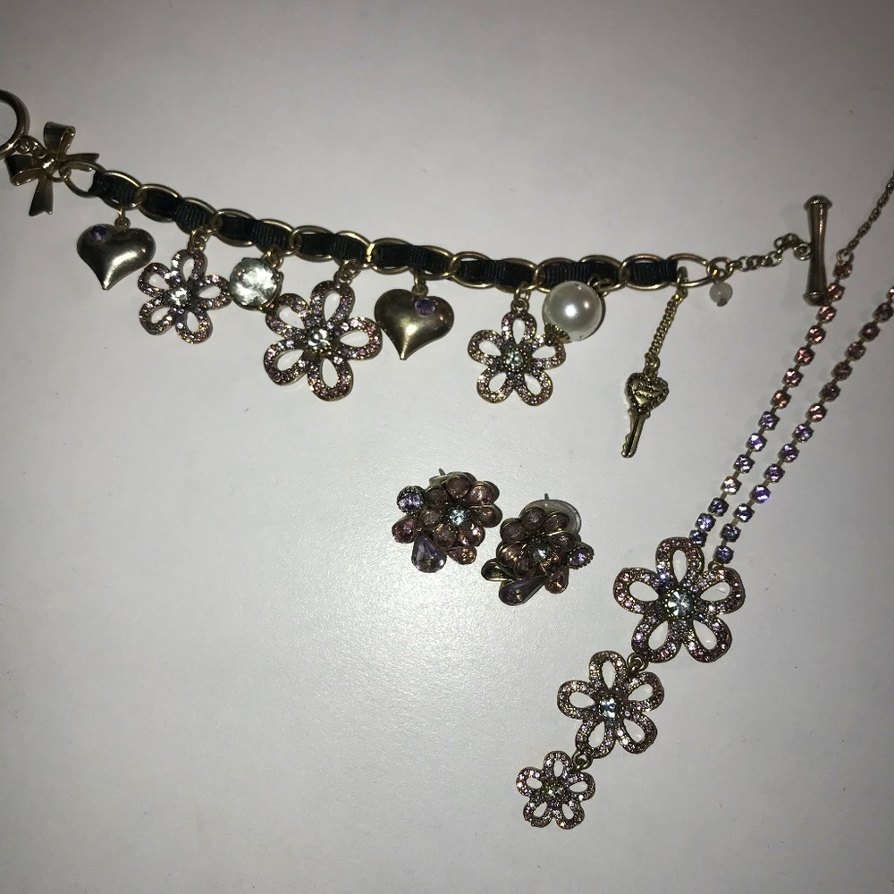 Betsy Johnson Jewelry Set